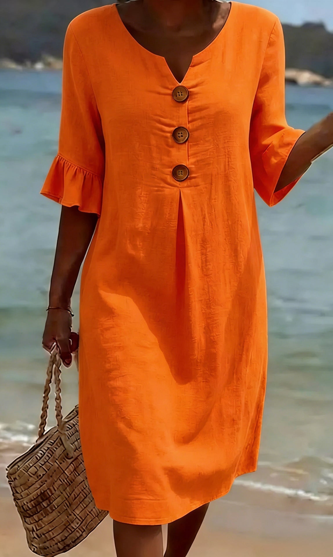 MOREAU LYON | ÉLÉGANTE ROBE COUPE AMPLE POUR FEMMES