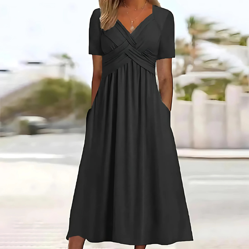 MOREAU LYON | ROBE MIDI INTEMPORELLE POUR FEMMES