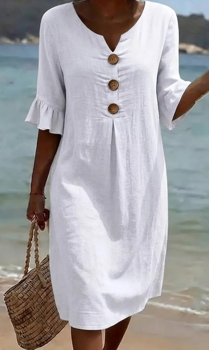 MOREAU LYON | ÉLÉGANTE ROBE COUPE AMPLE POUR FEMMES
