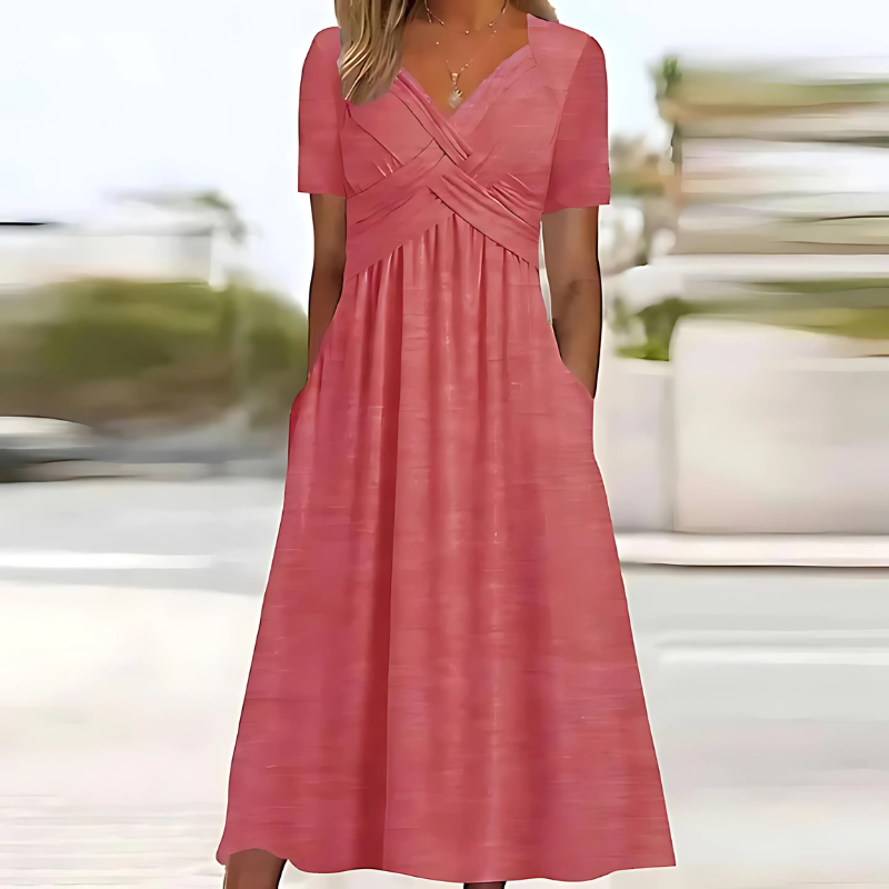 MOREAU LYON | ROBE MIDI INTEMPORELLE POUR FEMMES