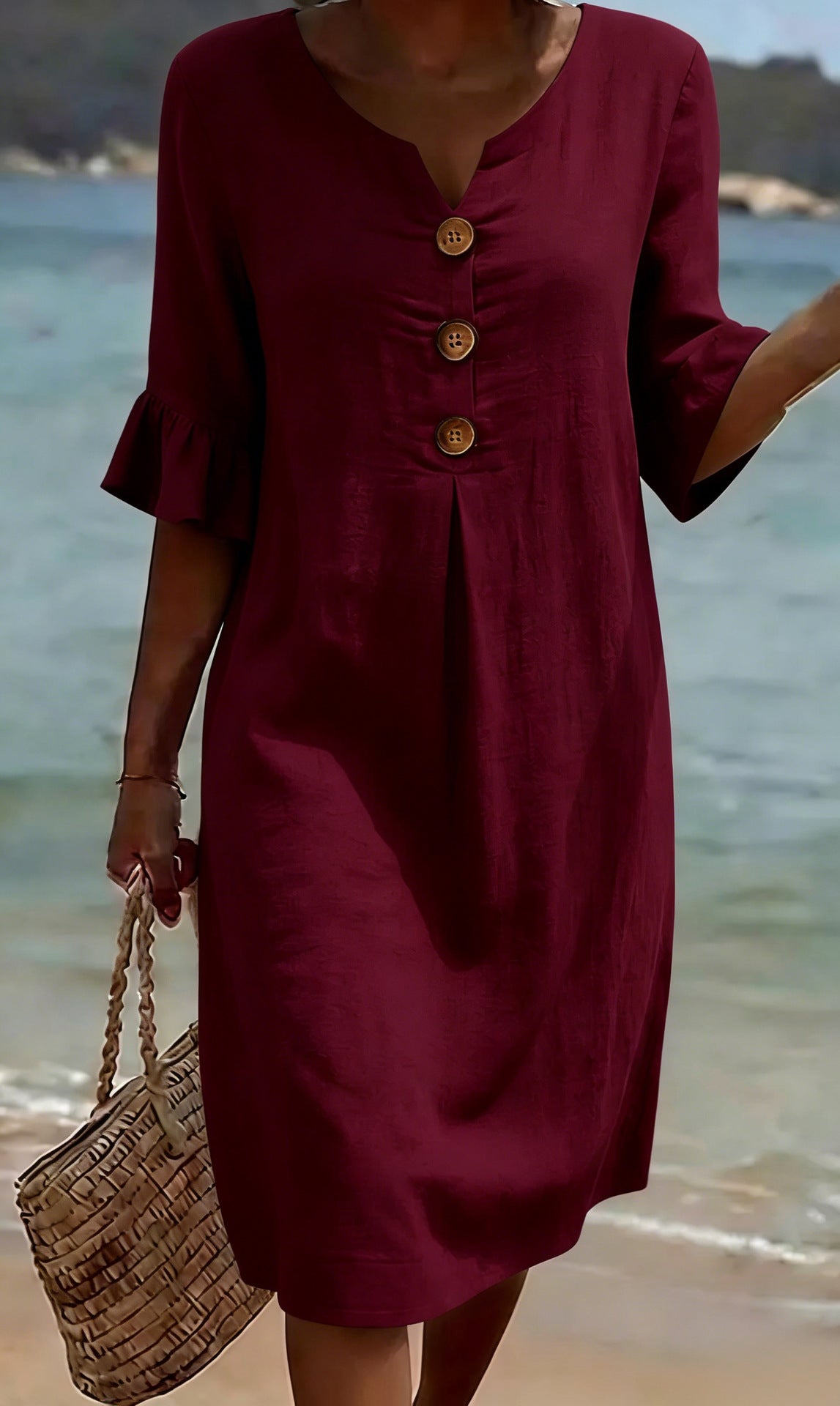 MOREAU LYON | ÉLÉGANTE ROBE COUPE AMPLE POUR FEMMES