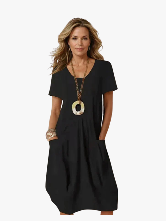 MOREAU LYON | ROBE MIDI FLUIDE POUR FEMMES