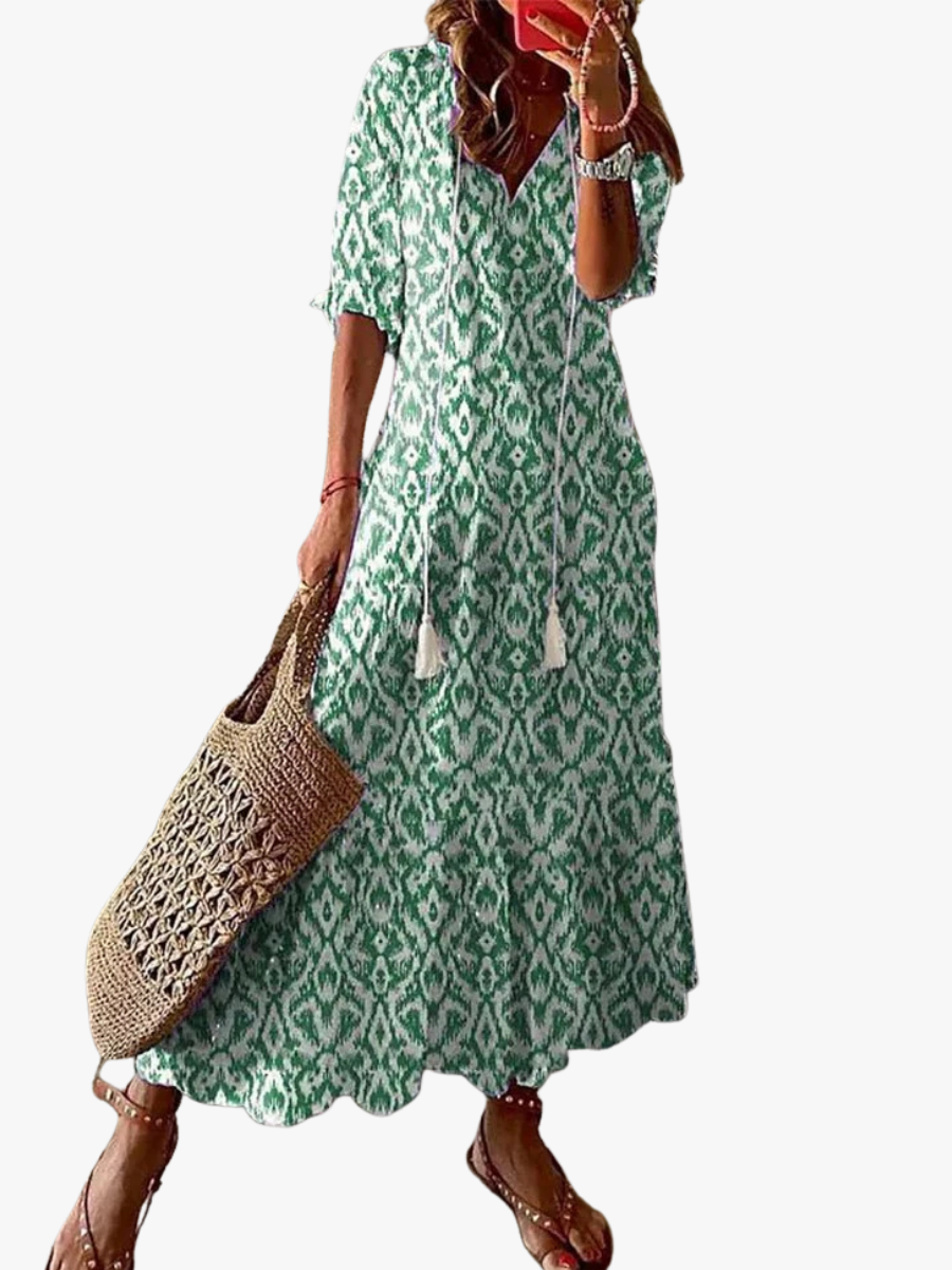MOREAU LYON | ROBE MIDI BOHO POUR FEMMES