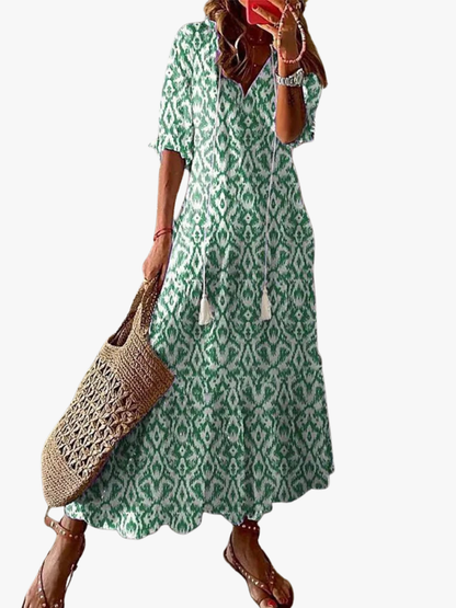 MOREAU LYON | ROBE MIDI BOHO POUR FEMMES