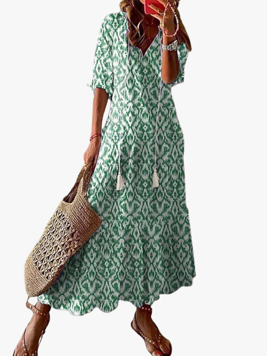 MOREAU LYON | ROBE MIDI BOHO POUR FEMMES