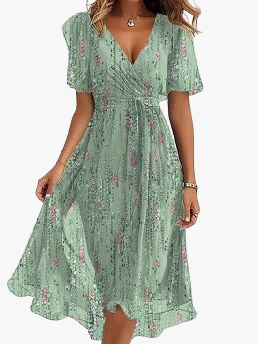 MOREAU LYON | ROBE ÉLÉGANTE RAYONNANTE POUR FEMMES