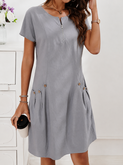 MOREAU LYON | ROBE EN MELANGE DE LIN POUR FEMMES