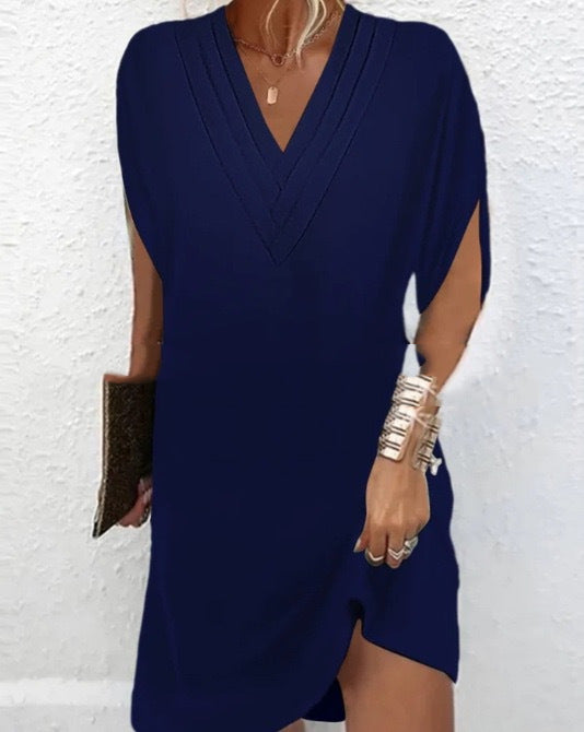 MOREAU LYON | ROBE ENVELOPPE À COL EN V POUR FEMMES