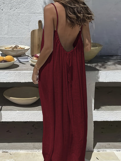 MOREAU LYON | ROBE SPAGHETTI POUR FEMMES