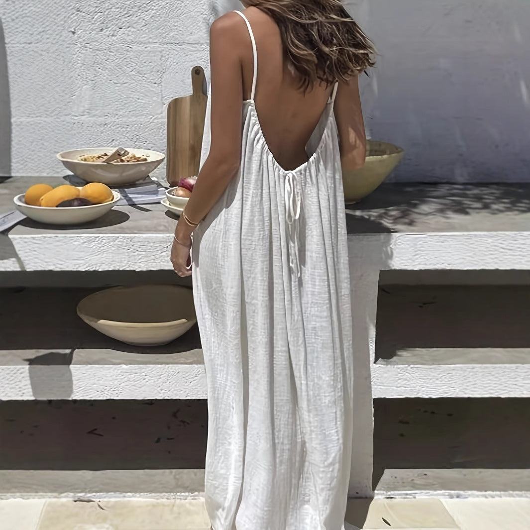 MOREAU LYON | ROBE SPAGHETTI POUR FEMMES