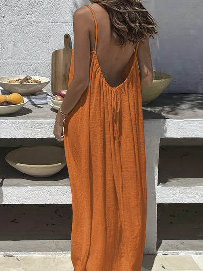 MOREAU LYON | ROBE SPAGHETTI POUR FEMMES