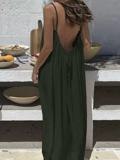 MOREAU LYON | ROBE SPAGHETTI POUR FEMMES