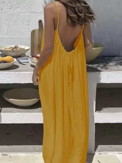 MOREAU LYON | ROBE SPAGHETTI POUR FEMMES