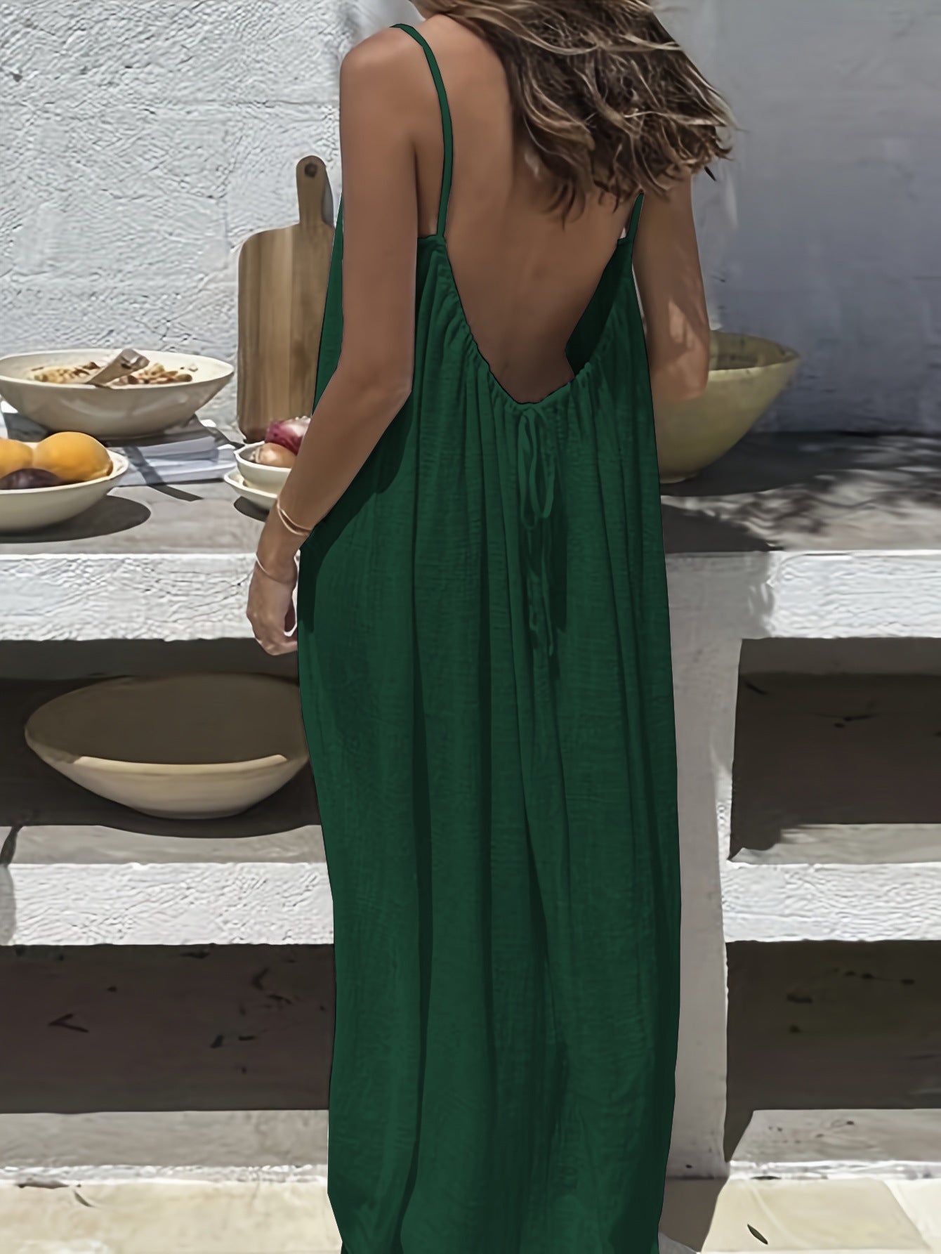 MOREAU LYON | ROBE SPAGHETTI POUR FEMMES