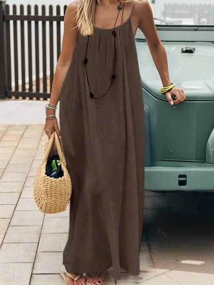 MOREAU LYON | ROBE SPAGHETTI POUR FEMMES