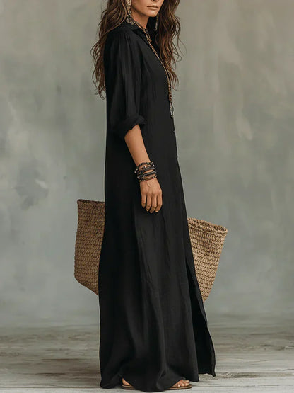 MOREAU LYON | ROBE MAXI CHIC FLUIDE POUR FEMMES