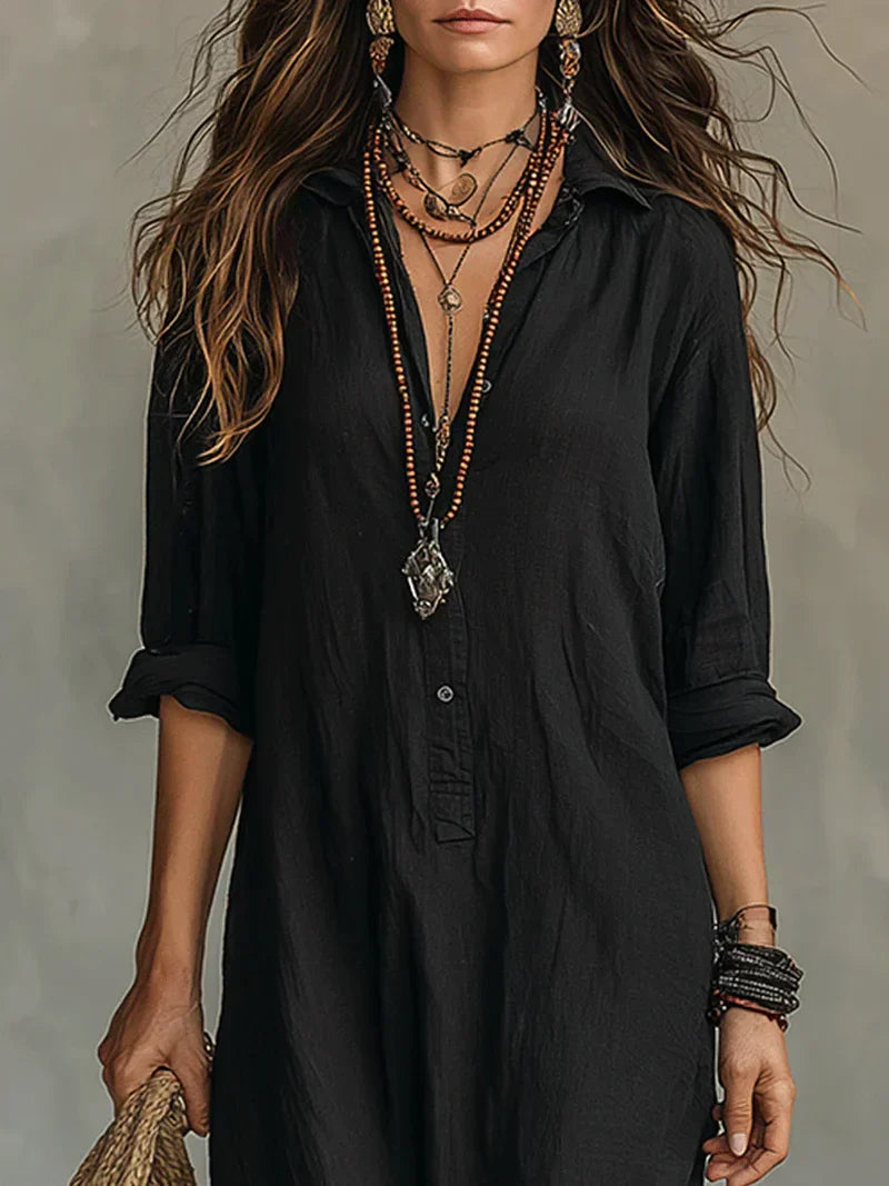 MOREAU LYON | ROBE MAXI CHIC FLUIDE POUR FEMMES