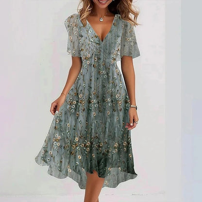 MOREAU LYON | ROBE ÉLÉGANTE RAYONNANTE POUR FEMMES