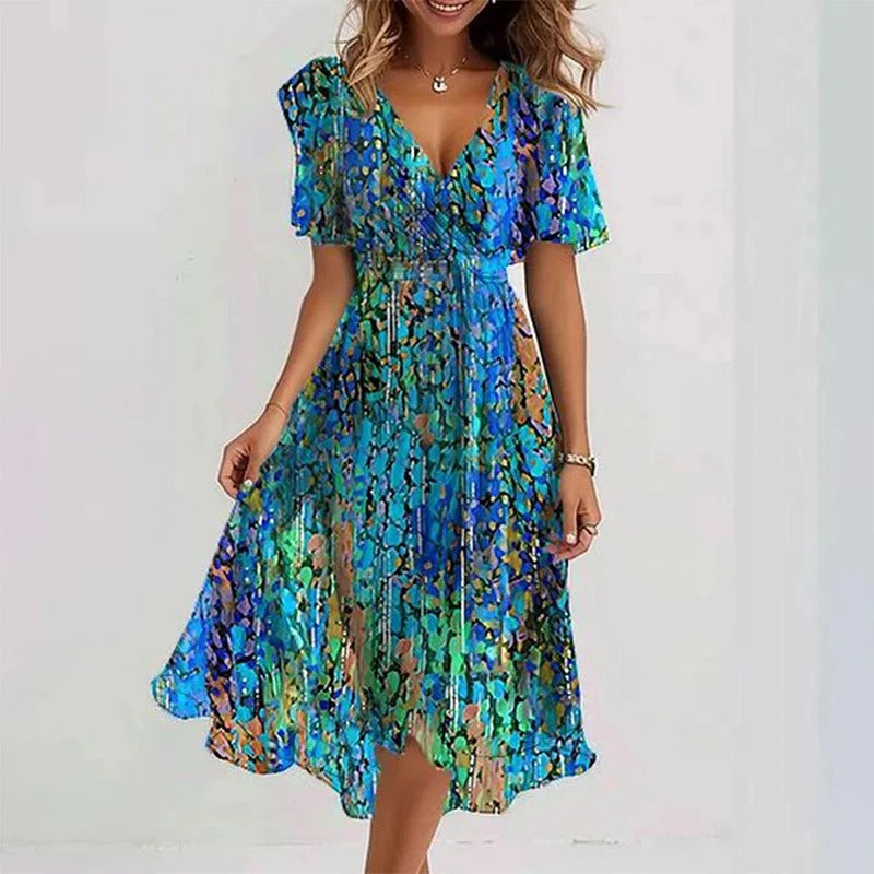 MOREAU LYON | ROBE ÉLÉGANTE RAYONNANTE POUR FEMMES