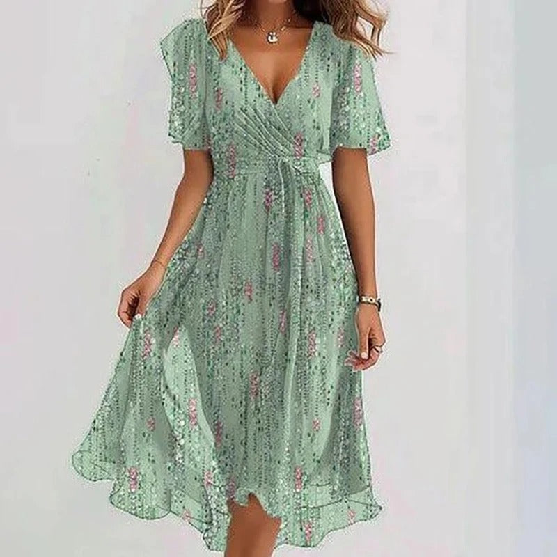 MOREAU LYON | ROBE ÉLÉGANTE RAYONNANTE POUR FEMMES