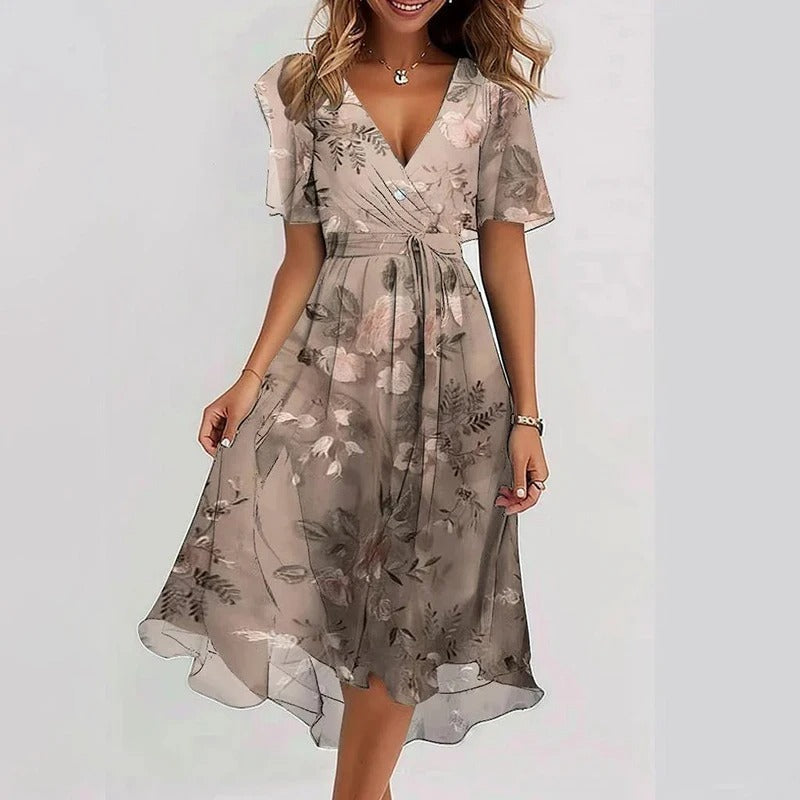 MOREAU LYON | ROBE ÉLÉGANTE RAYONNANTE POUR FEMMES