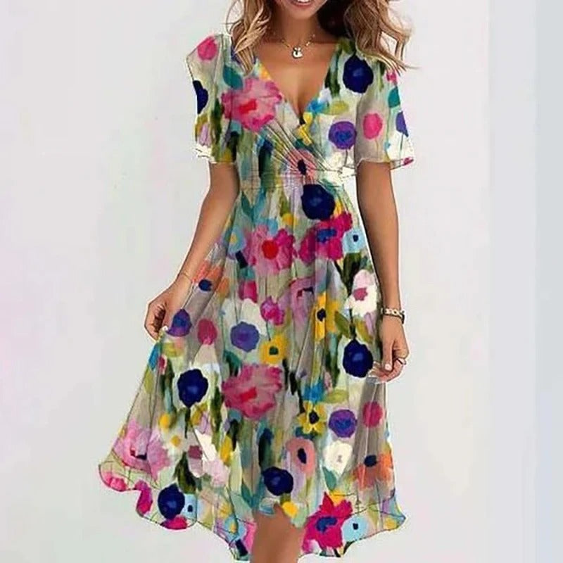 MOREAU LYON | ROBE ÉLÉGANTE RAYONNANTE POUR FEMMES