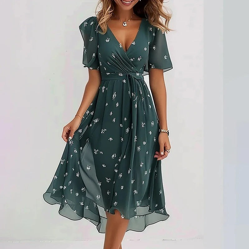 MOREAU LYON | ROBE ÉLÉGANTE RAYONNANTE POUR FEMMES