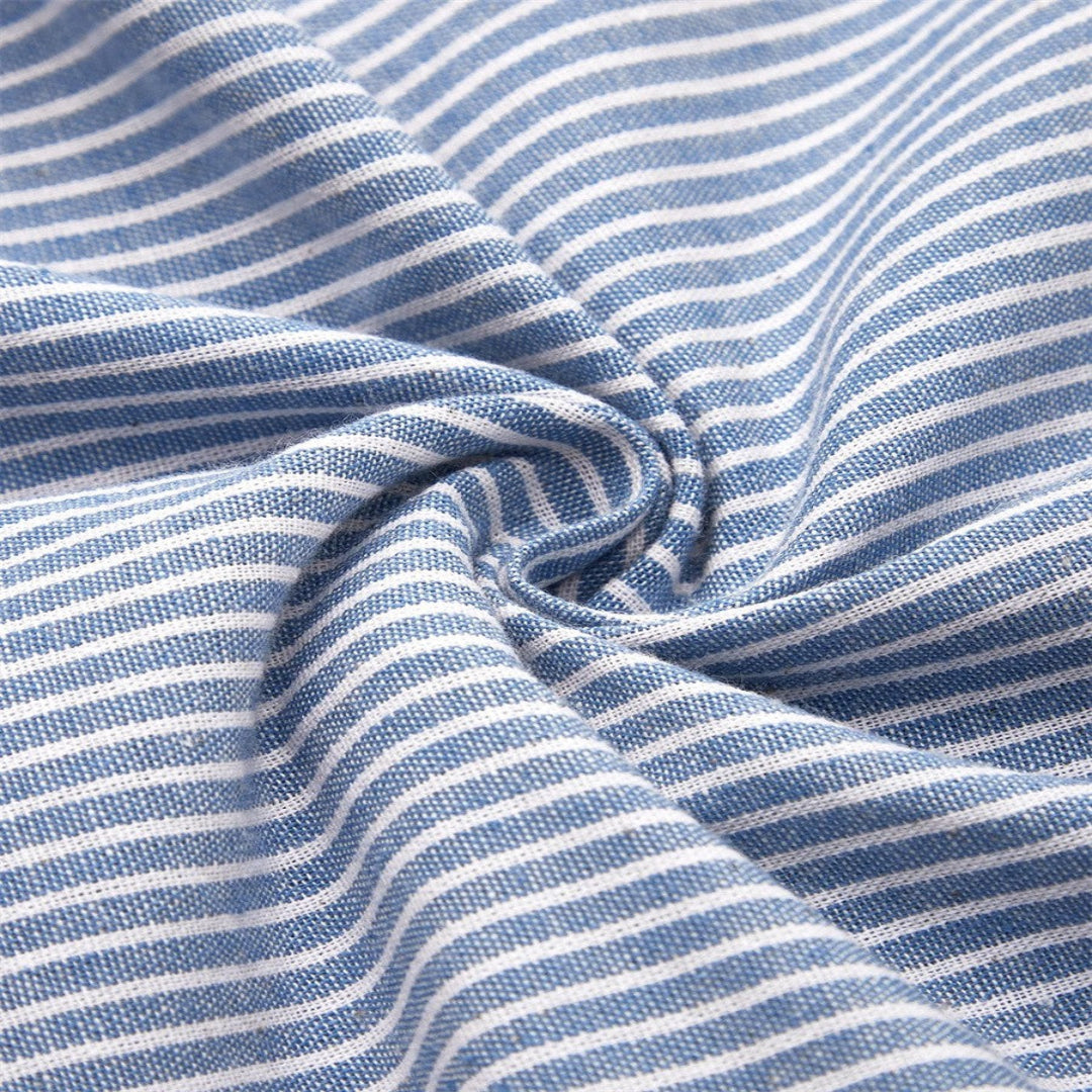 MOREAU LYON | ROBE MIDI RAYÉE POUR FEMMES