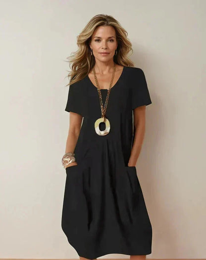 MOREAU LYON | ROBE MIDI FLUIDE POUR FEMMES