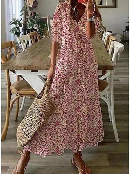 MOREAU LYON | ROBE MIDI BOHO POUR FEMMES